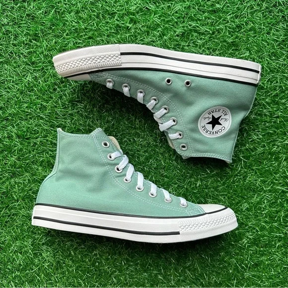 Not for sale🎁Converse Chuck Taylor All Star Ctas Hi Herby Green - Picture 7 of 10